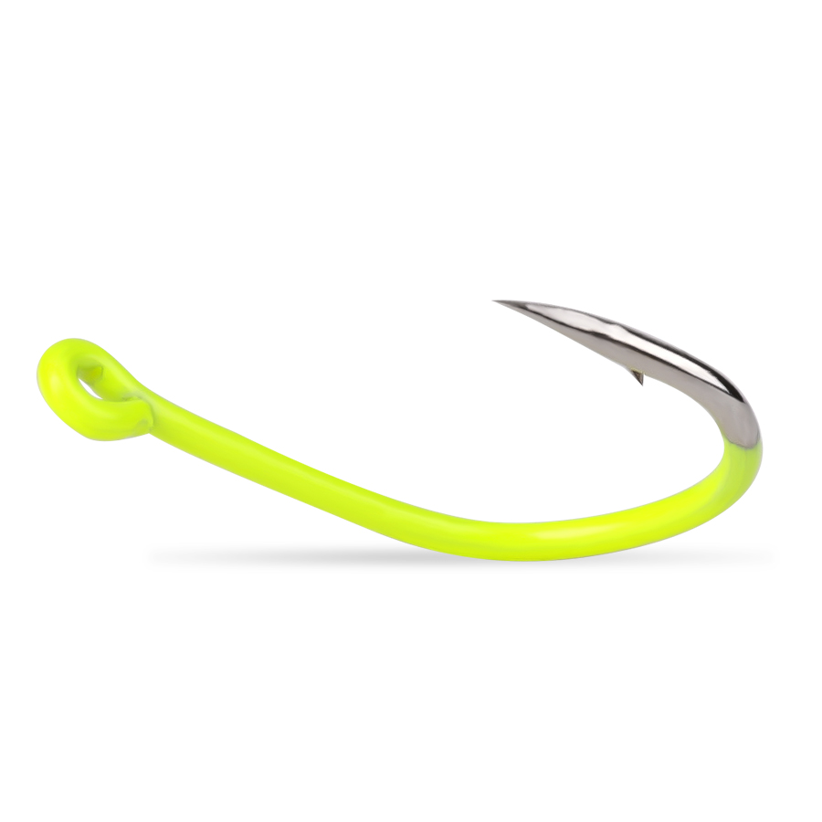 NGB 50pcs 1/0#-10#Fluorescent  - Fishing Hook Assortment recension och pris