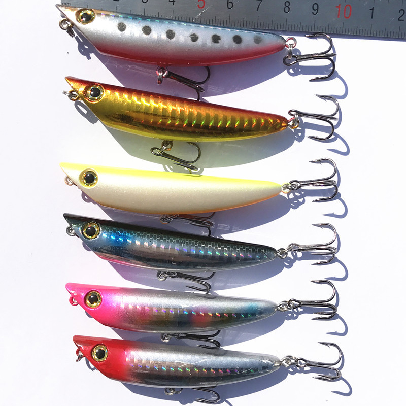 Fishing Zigzag Dog Lure Artfic - Fishing Hook Treble recension och pris