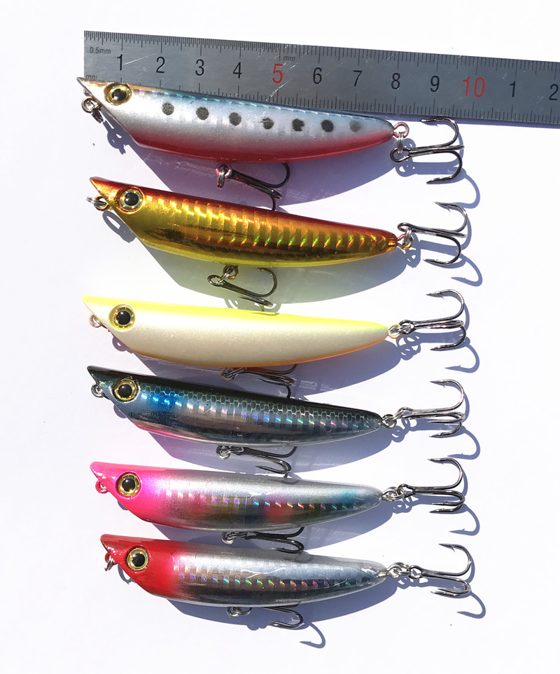 Fishing Zigzag Dog Lure Artfic - Fishing Hook Treble recension och pris