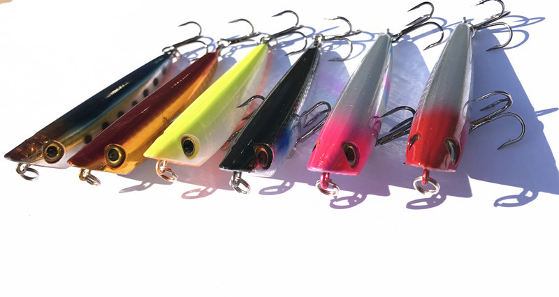 Fishing Zigzag Dog Lure Artfic - Fishing Hook Treble recension och pris