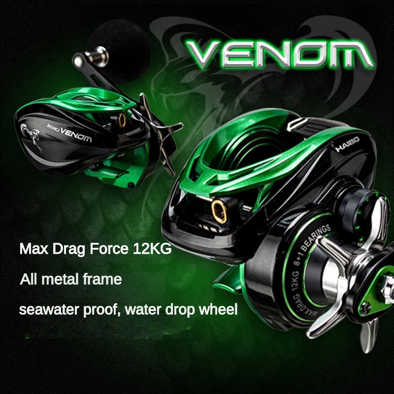 HAIBO VENOM Anti-saltwater Fis - Kastking Reel Zephyr recension och pris