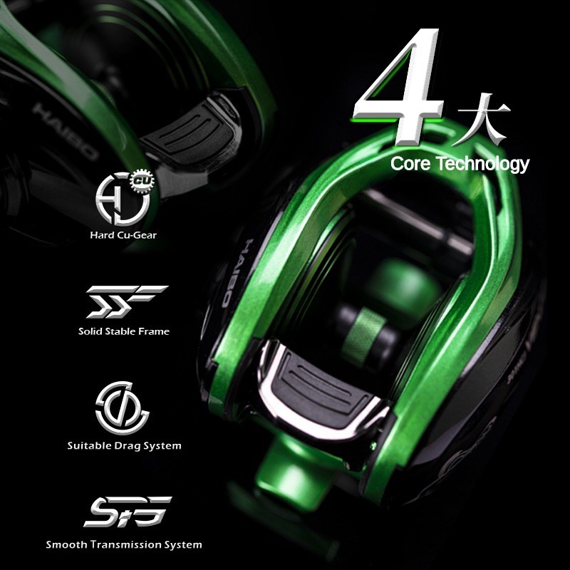 HAIBO VENOM Anti-saltwater Fis - Kastking Reel Zephyr recension och pris