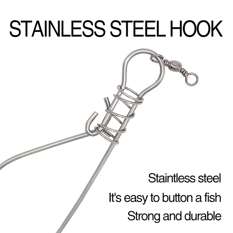 New【Stainless Steel Fishing Lo - Fishing Hook Stainless Steel recension och pris