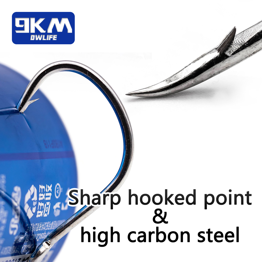 9KM Fishing Hooks Saltwater Li - Fishing Hook Offset recension och pris