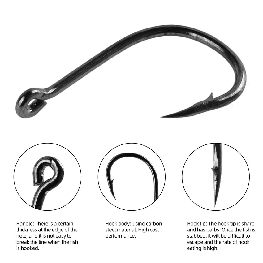 70Pcs/box Fishing Hooks Set Ki - Fishing Hook Assortment recension och pris